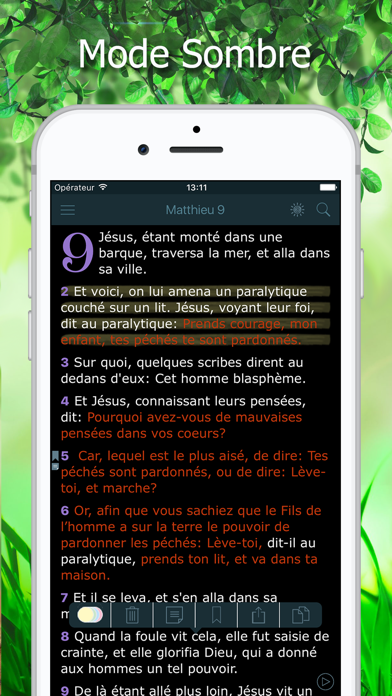 Screenshot #3 pour La Bible Louis Segond + Audio