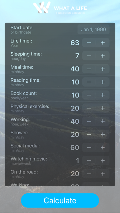 What A Life - Life Calculatorのおすすめ画像1