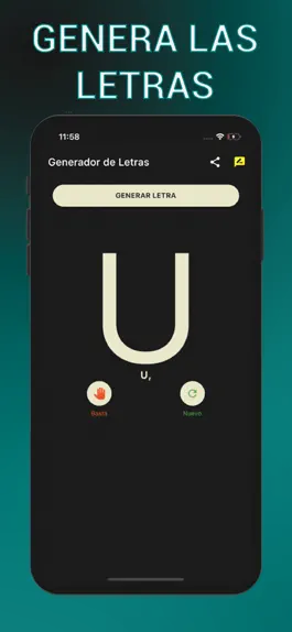 Game screenshot Basta - Generador de Letras apk