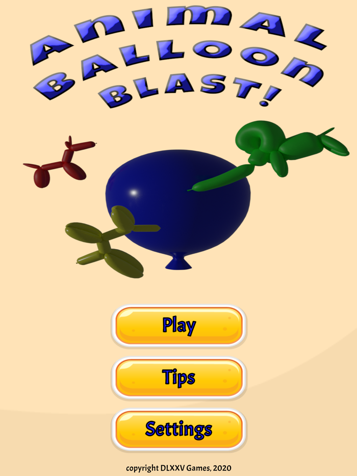Animal Balloon Blast