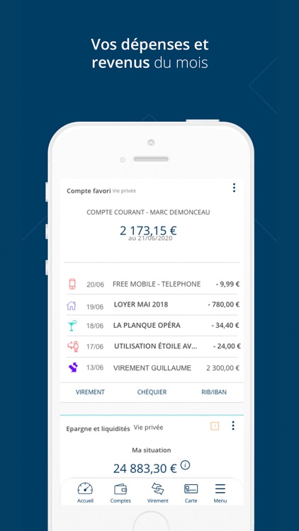 Banque Rhône-Alpes pour iPhone screenshot-3