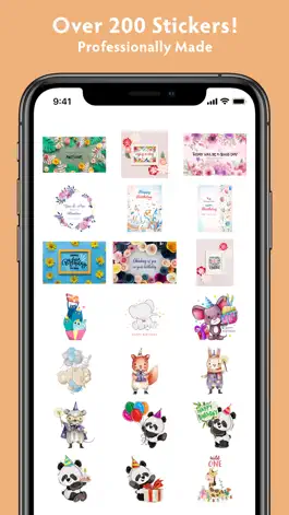 Game screenshot Birthday Stickers #1 apk