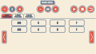 Rock Guitar Jam Tracks Screenshot