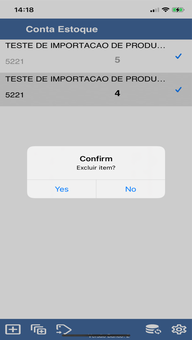 SOS Soluções - Conta Estoque Screenshot