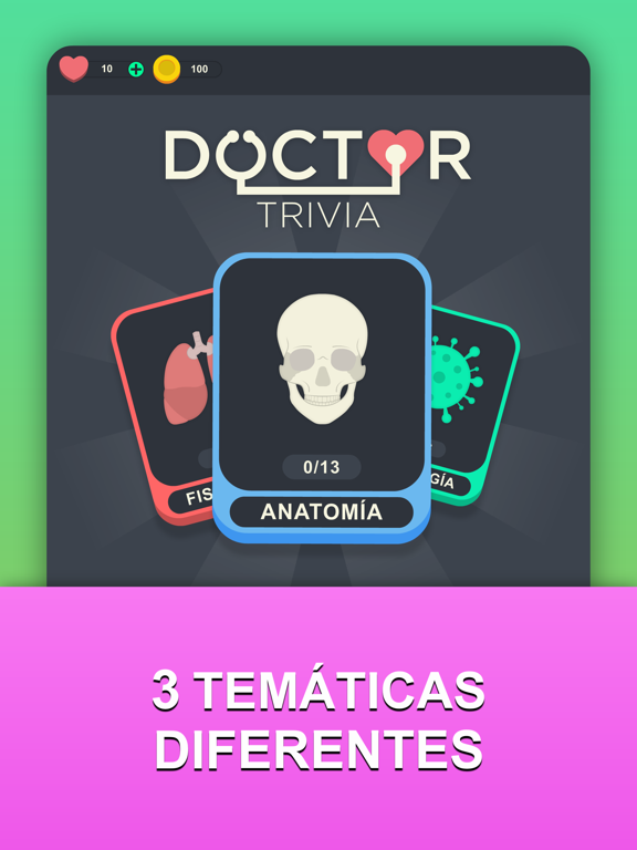 Screenshot #5 pour Doctor Trivia - Quiz Medicina