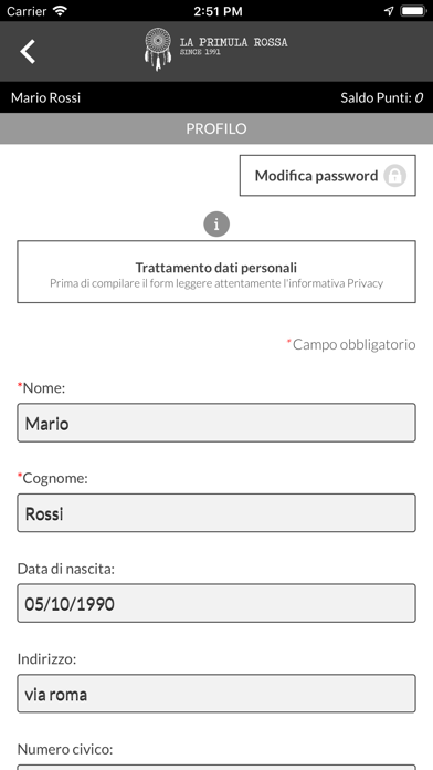La Primula Rossa Screenshot