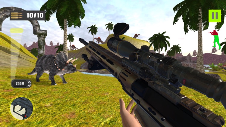 Dino Hunter Sniper Gun Shooter screenshot-6