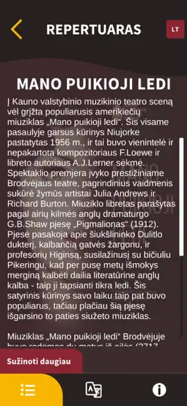 Game screenshot Muzikinis teatras apk