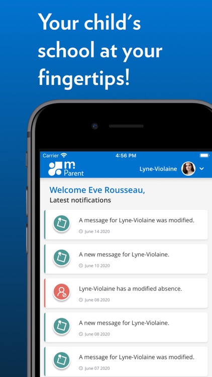 mParent - Portail Parents