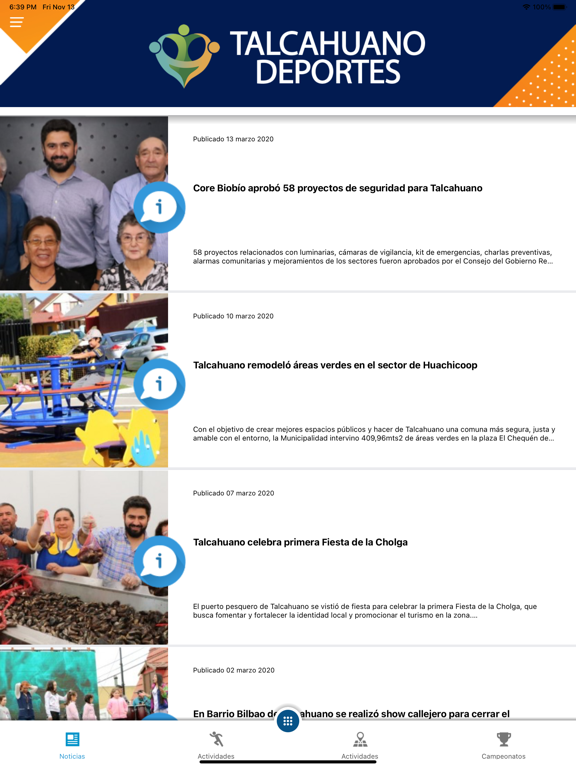 Screenshot #4 pour Talcahuano Deportes