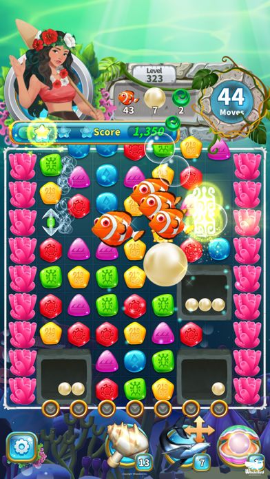 Jewel Aloha- Match 3 Puzzle Screenshot