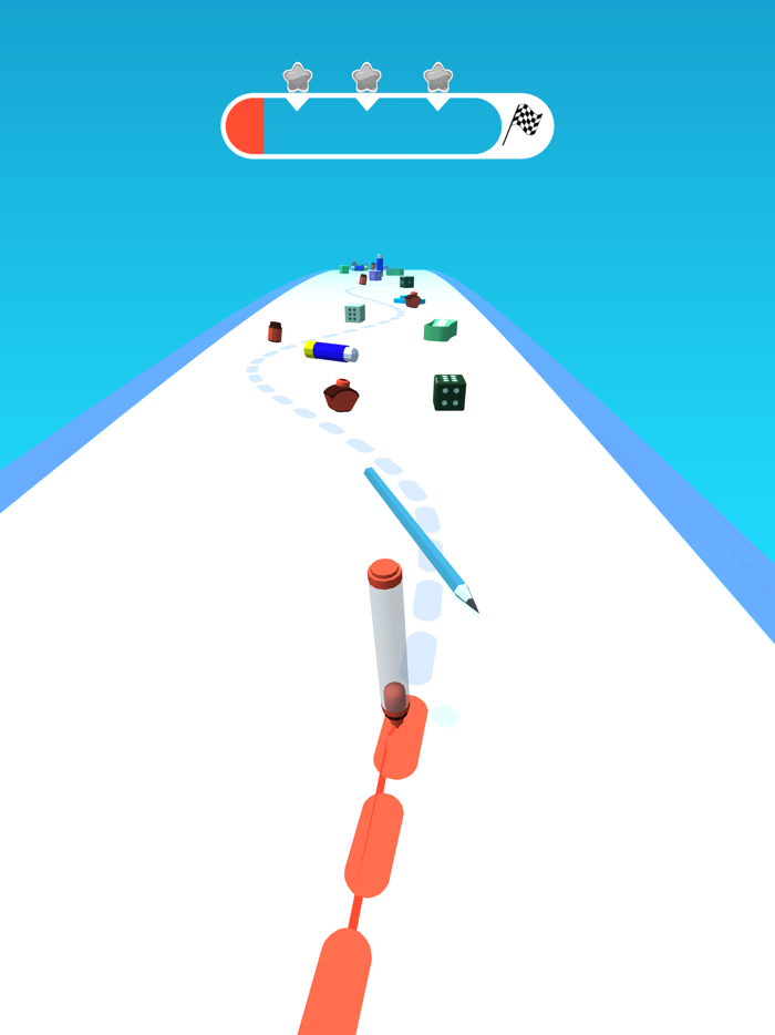 Pencil Runner 3D -Perfect Rush