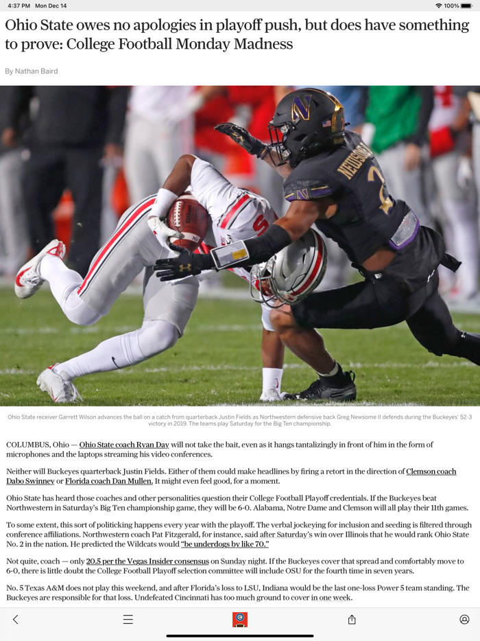 Buckeyes Football News
