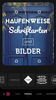 font candy mit text auf bilder iphone bildschirmfoto 2