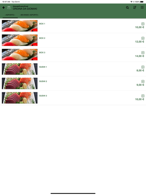 Screenshot #6 pour Giomaki Fusion Food