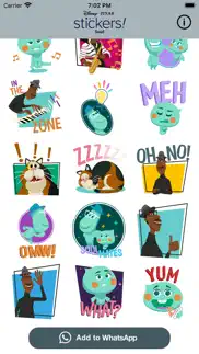 pixar stickers: soul iphone screenshot 2