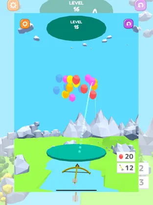 Balloon Shoot 3D Bow & Arrow, game for IOS