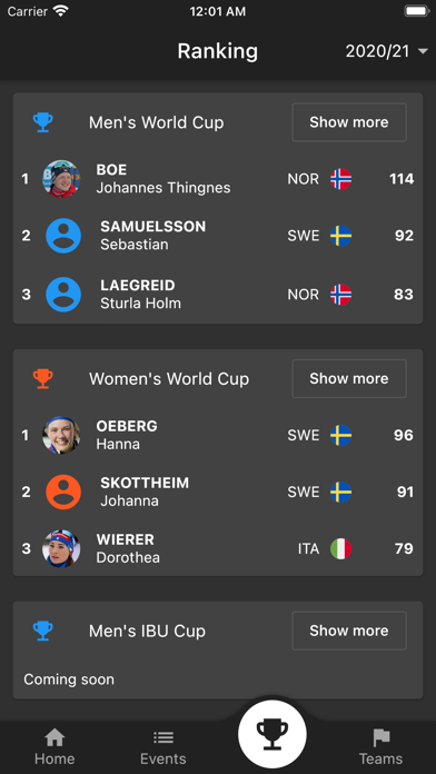 Biathlon.LIVE Screenshot