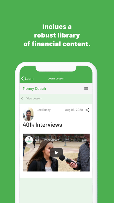 MoneyCoach Screenshot