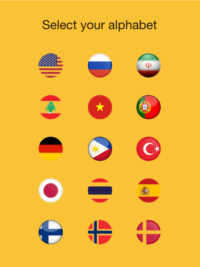 Learning Different Alphabets