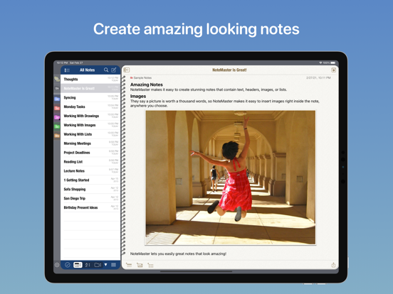 NoteMaster Lite for iPadのおすすめ画像2