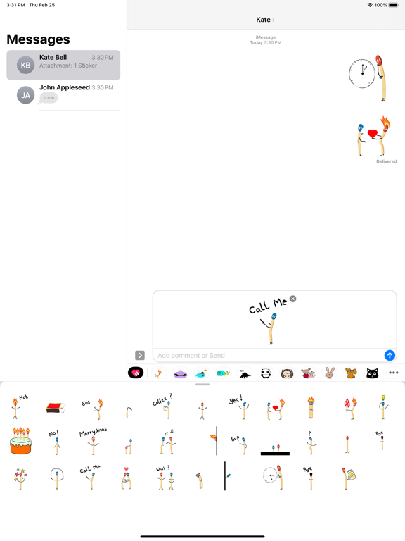Screenshot #4 pour STX Sticker Pack