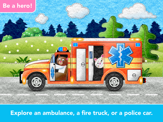 Ice Cream & Fire Truck Games iPad app afbeelding 7