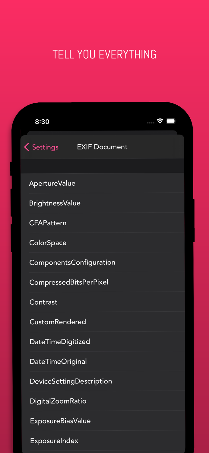 Dr.EXIF - Know your photos