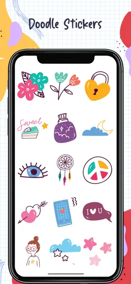 Game screenshot Doodle Stickers Pack apk