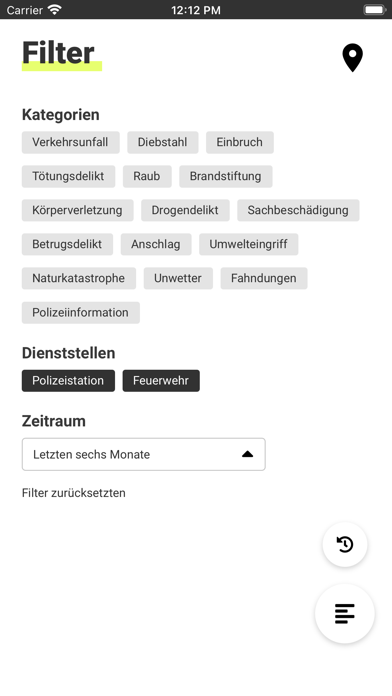 Vestur - Die Sicherheitsapp Screenshot