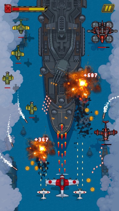 screenshot of 1945 Air Force - 飛行機シューティングゲーム 8