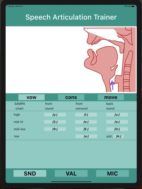 Screenshot #4 pour SpeechArticulationTrainer