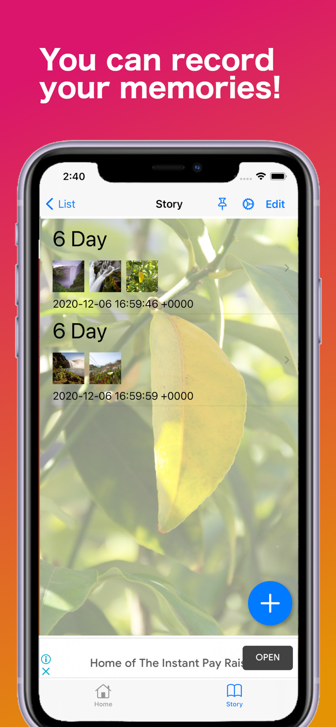 Anniversary calculation
