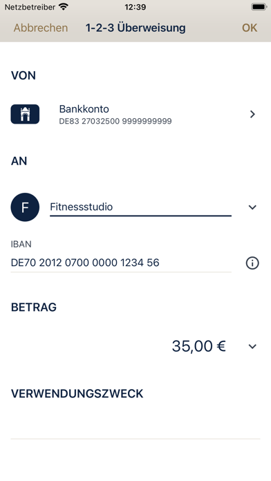 Bankhaus Seeliger Banking Screenshot