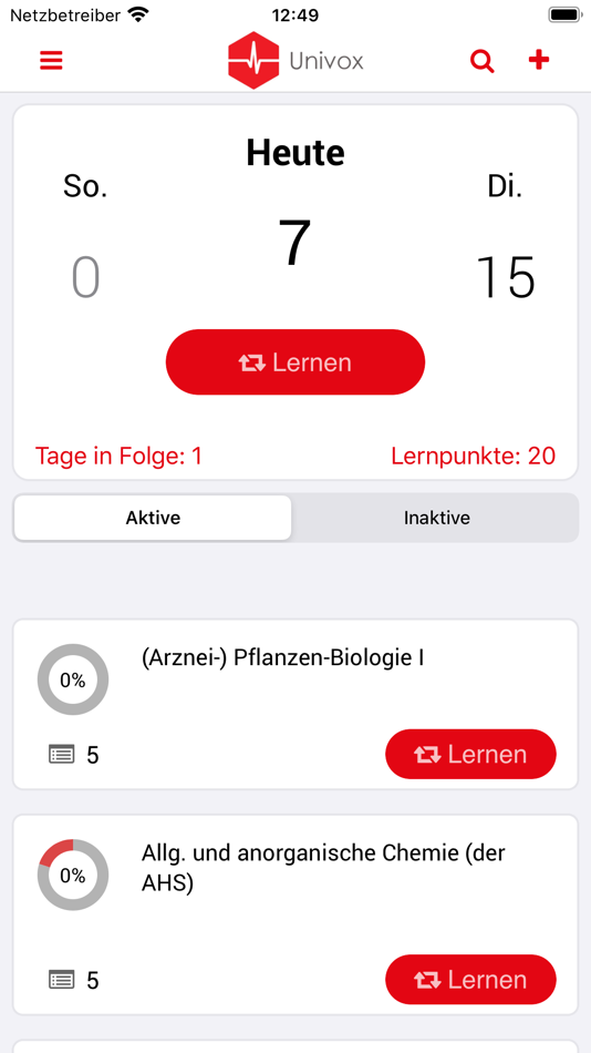 #1. Univox Semestertrainer (iOS) 由: Avoxa - Mediengruppe Deutscher Apotheker GmbH