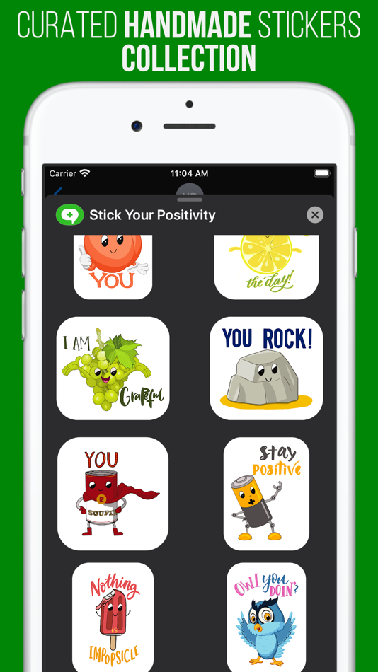 #1. Stick Your Positivity (iOS) Bởi: Bartolome Estelrich