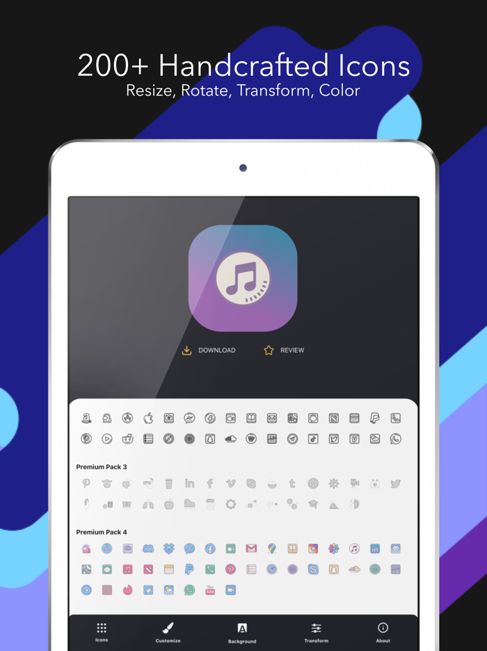 ICONIX - Icon Packs  Creator