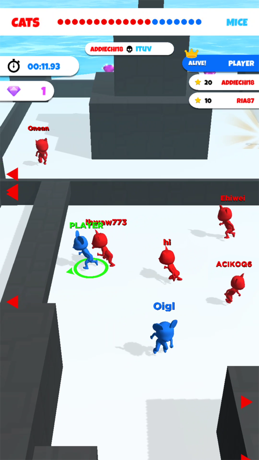 #2. Cat and Mouse .io (iOS) 来自: HOMA GAMES