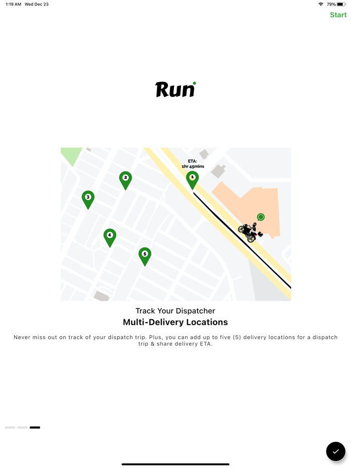 Run Dispatch Hailing App