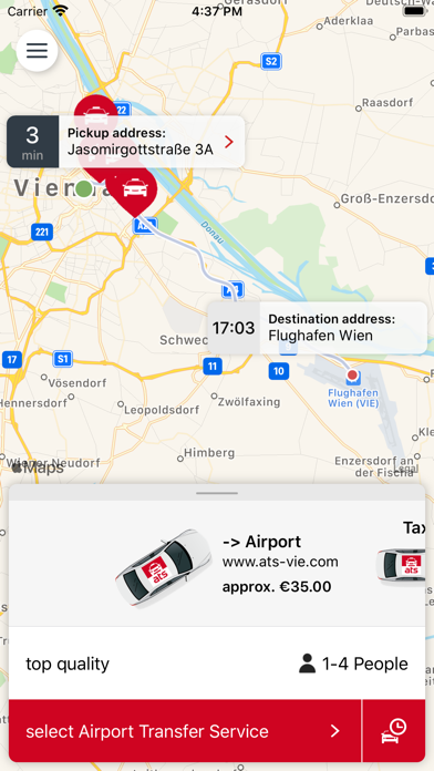ATS - Airport Transfer Service Screenshot