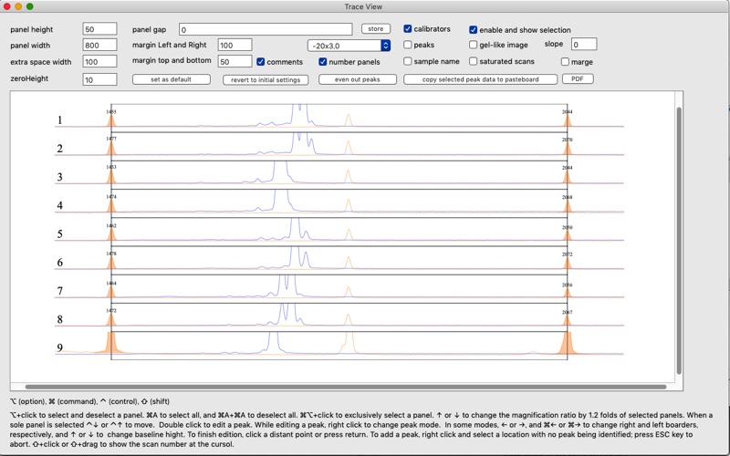 Screenshot #2 pour TraceViewerForMolecularBiology