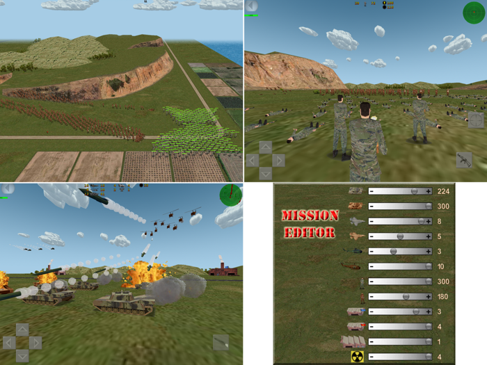 Tank Island 3D - Strategy game
