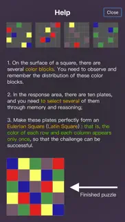 How to cancel & delete magic square in color 1