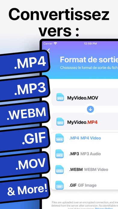 Télécharger Le Convertisseur Vidéo □ pour iPhone / iPad sur l'App Store  (Utilitaires)