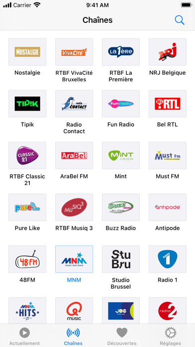 Screenshot #1 pour Radio Belgium