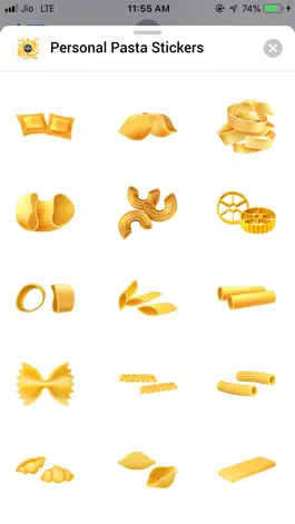 Game screenshot Personal Pasta Stickers apk