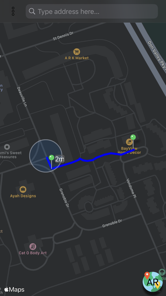 #6. AR-Maps (iOS) 由: Johan Gonzalez