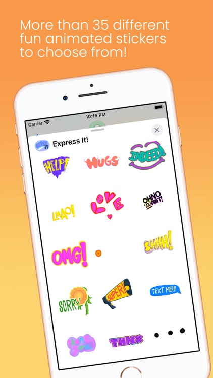 Express It! Animated Stickers