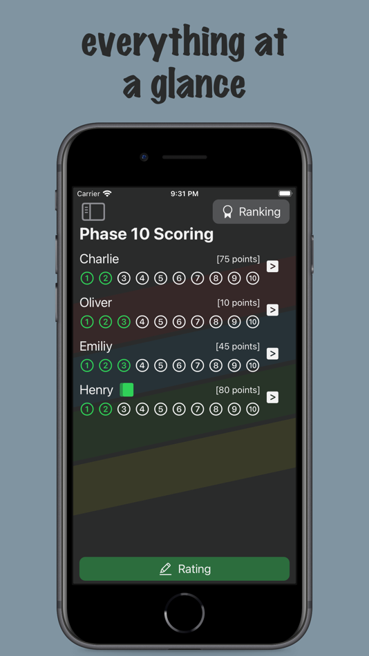 #1. Phase 10 Scoring (iOS) 由: Dustin Weise