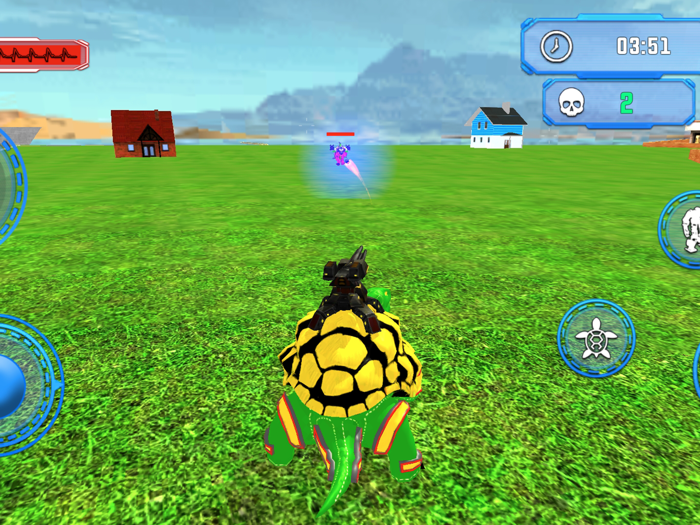 Flying Rabbit Robot Fight